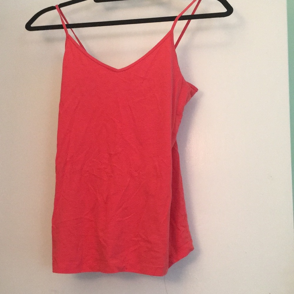 Coral tank top
